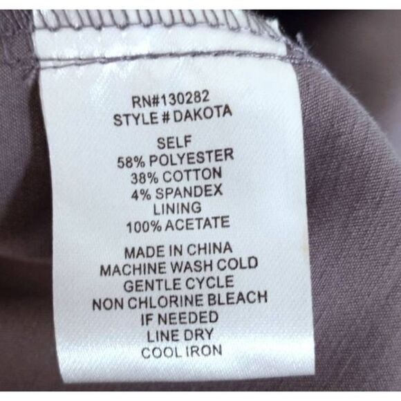 POMPOUS GIRLY PURPLE/GRAY STRAPLESS SATIN DRESS SZ.11 EUC. - Picture 7 of 7